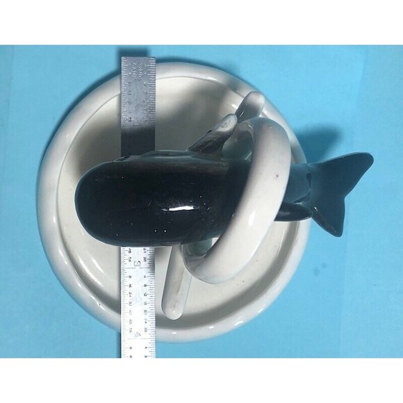 Vtg Whale Rings & Things Trinket Jewelry Tray, Sea World Theme Park Kelvin1961 - Picture 4 of 6